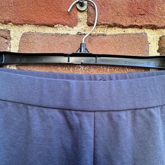 Eileen Fisher $218 Washable Flex Ponte Wide-Leg Pant In Ocean Blue 3X NEW - Picture 4 of 9